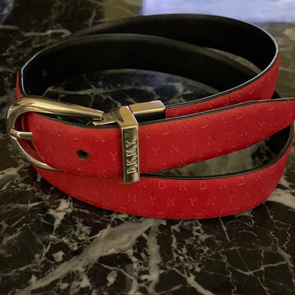 skinny belt logo DKNY  🏙 M/L